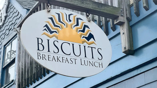 Homestyle Southern Breakfast at Biscuits in Oak Bluffs